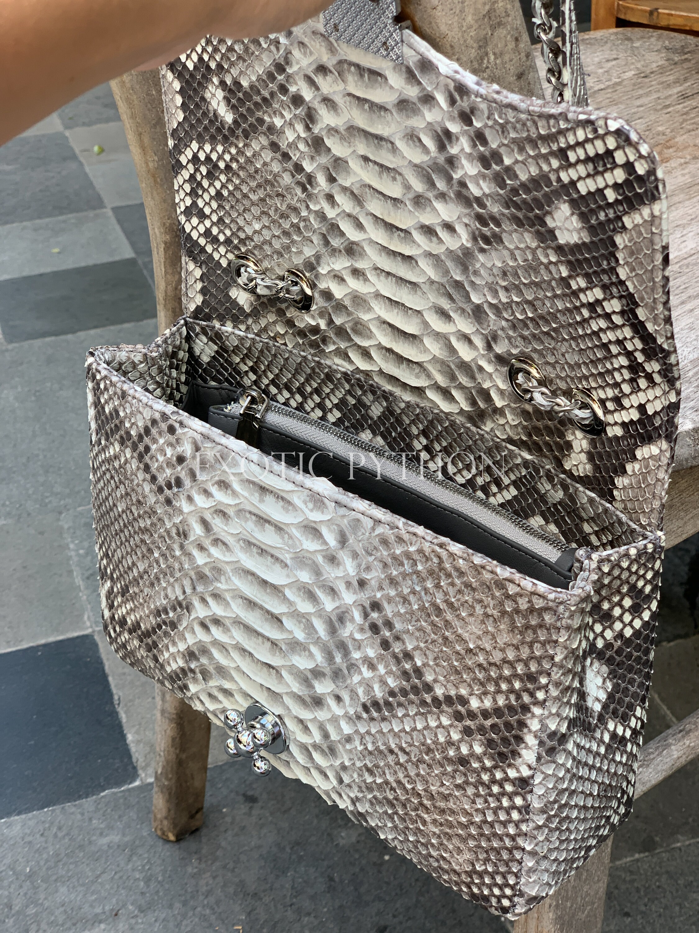 Crossbody snakeskin bag sales