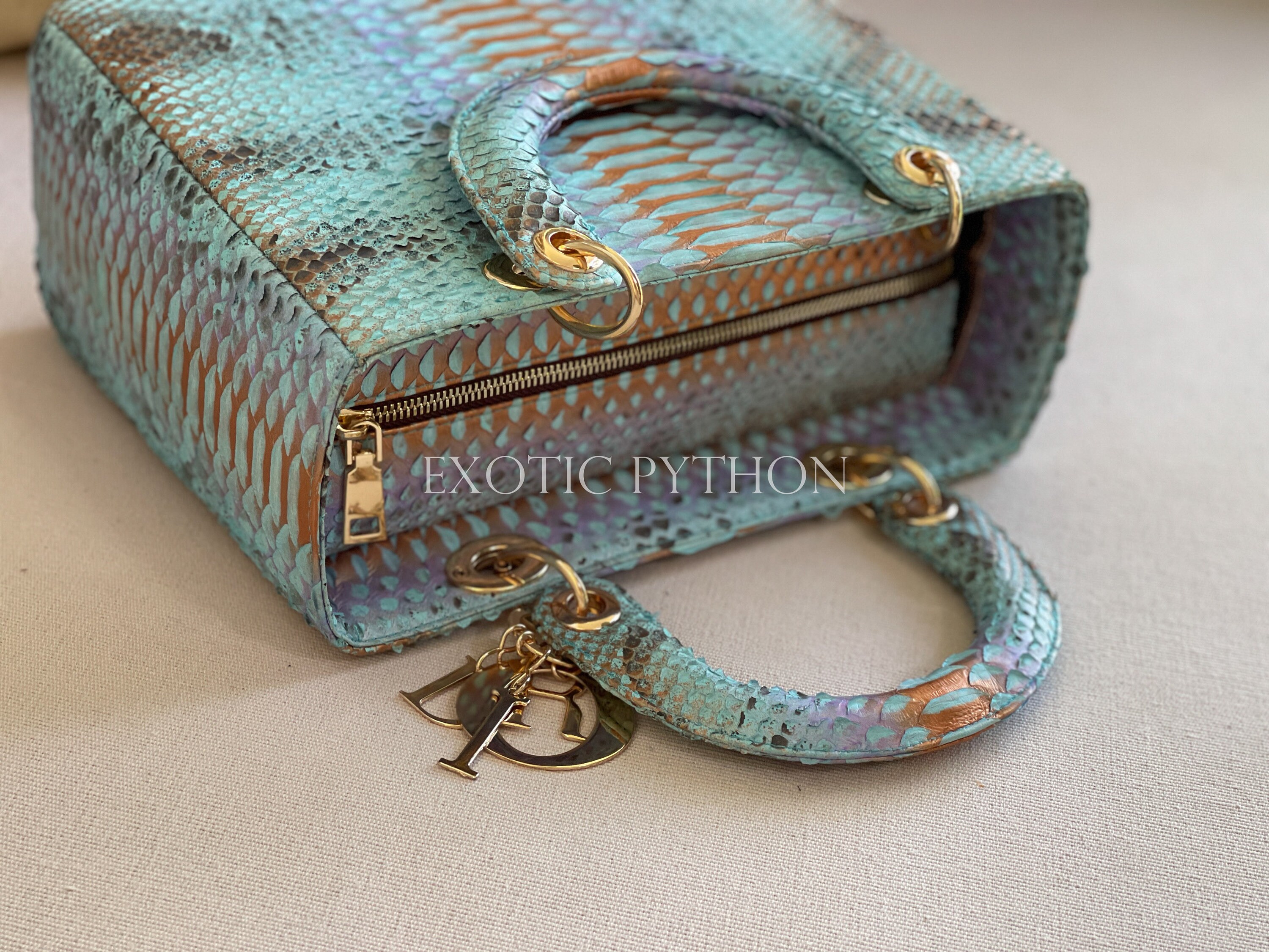 Python handbag Bally Multicolour in Python - 13362549