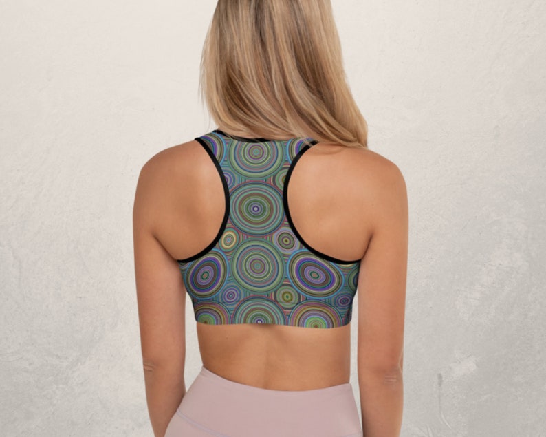 Yoga Crop Top Padded Sports Bra