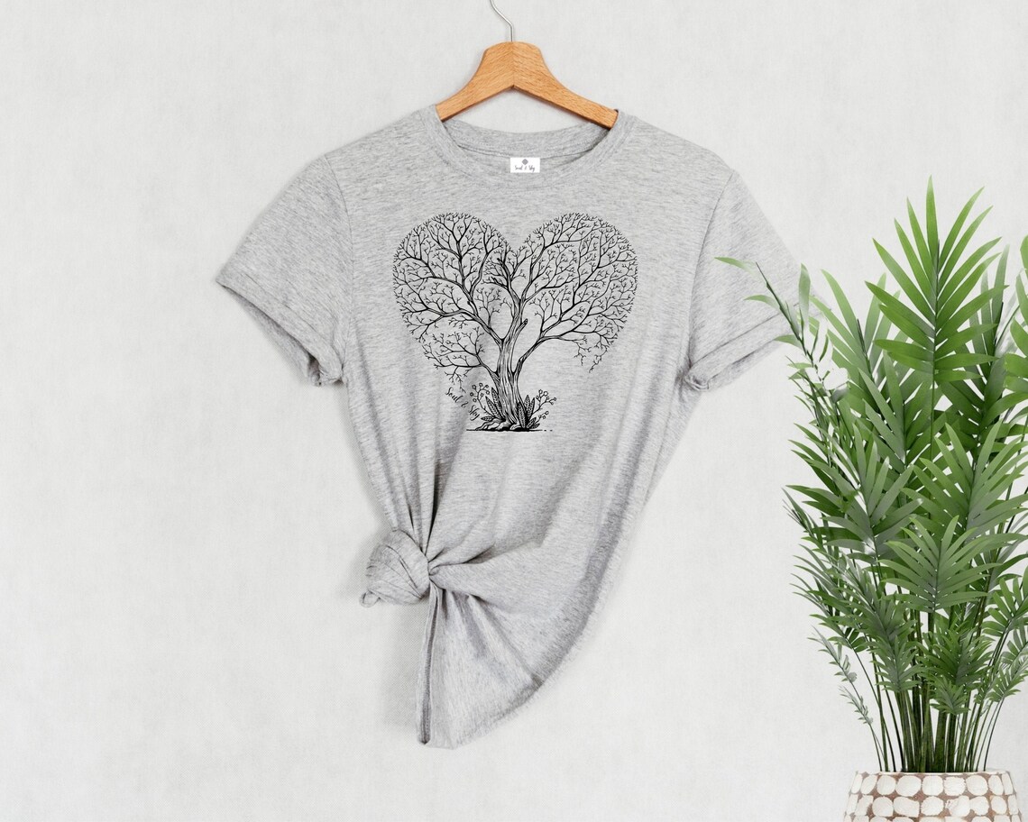 Nature Inspired Tshirt for Women Etsy