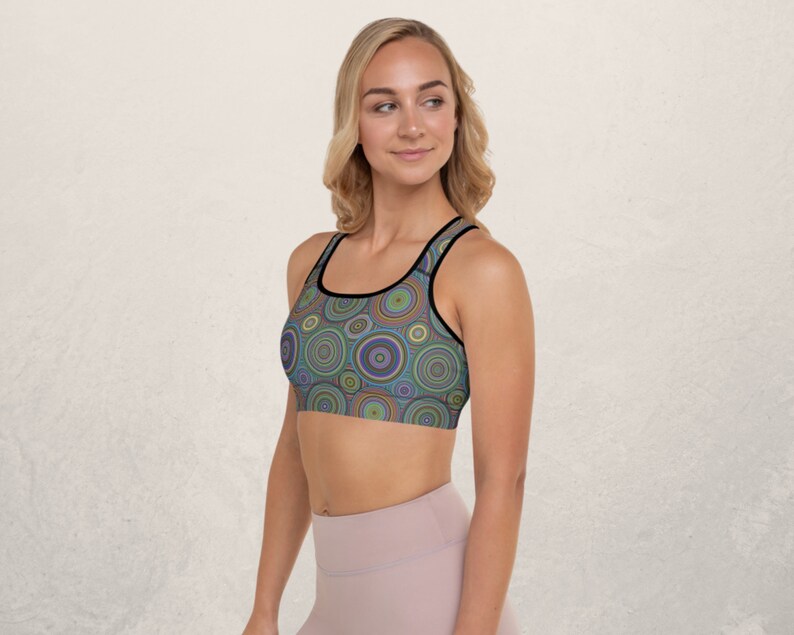 Yoga Crop Top Padded Sports Bra