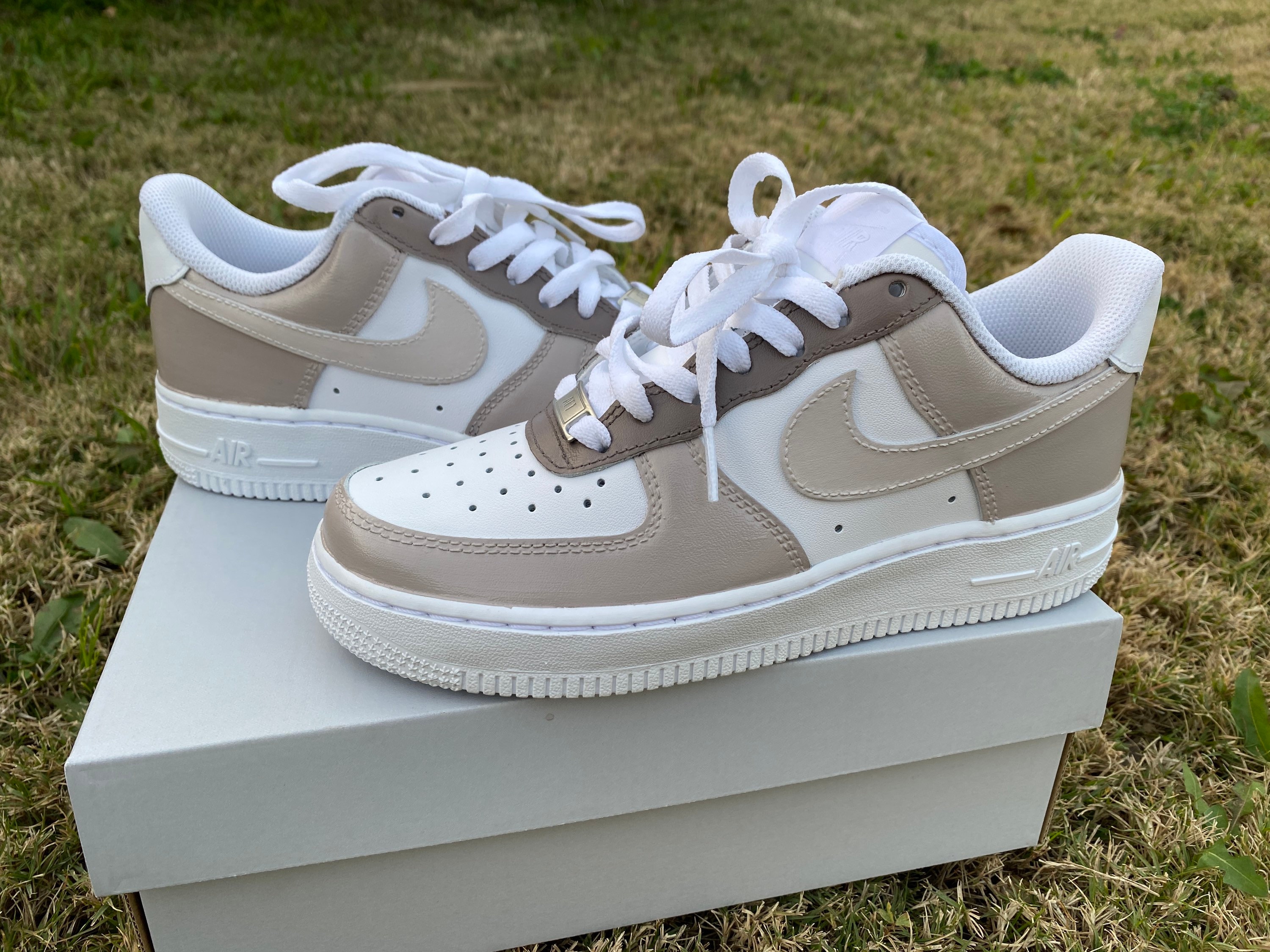 Tan Custom AF1 | Etsy
