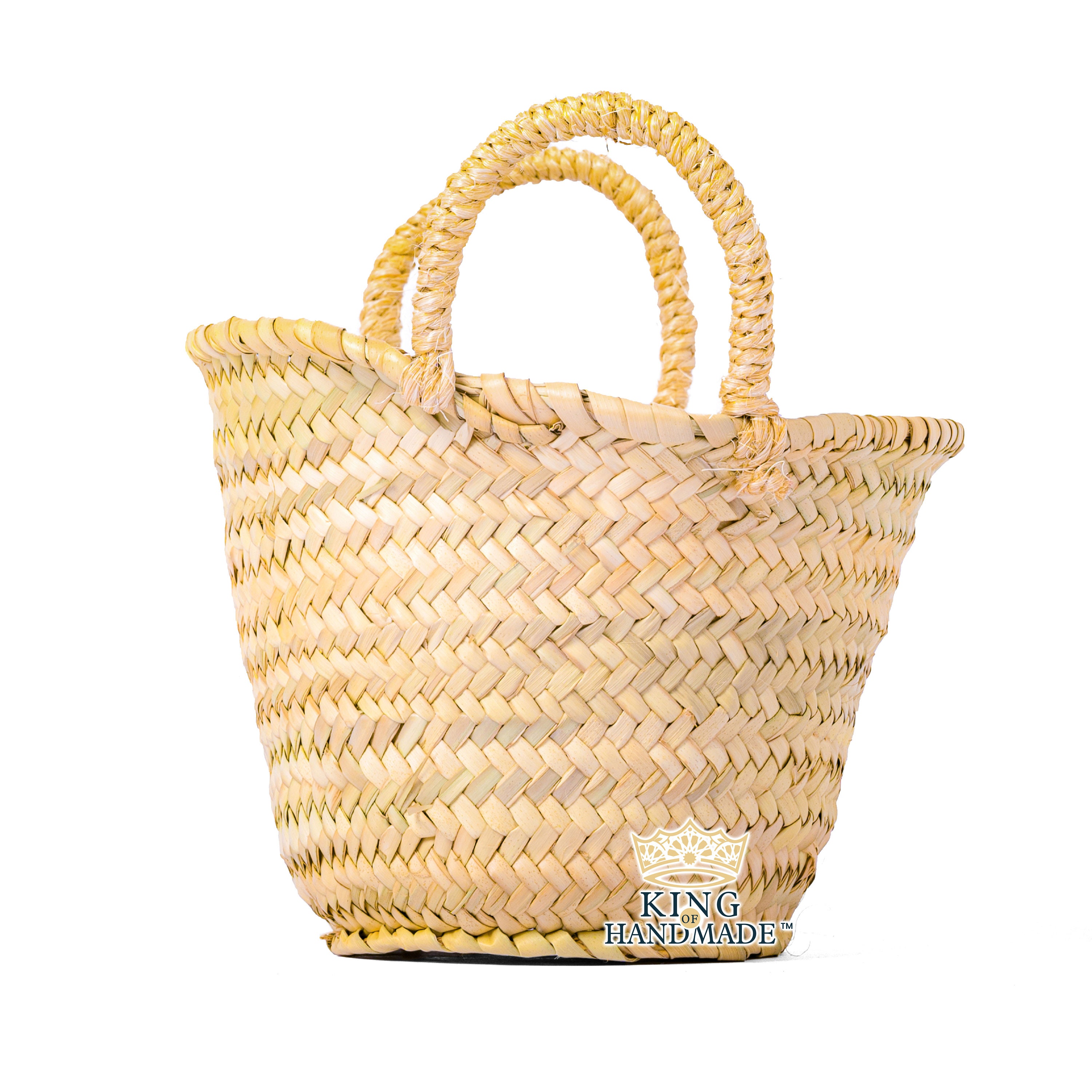 Personalised straw basket sale
