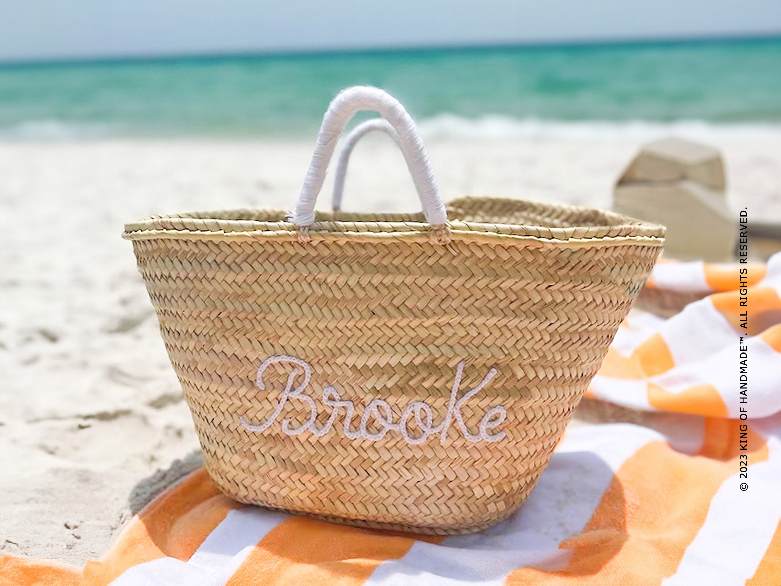 Personalized outlet beach tote