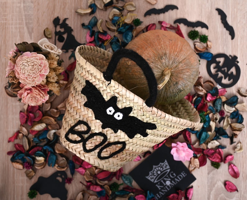 etsy.com | Boo! Personalized Halloween Basket