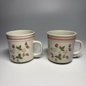 Vintage Stoneware Strawberry Patch - Etsy