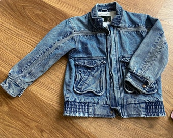 Greatlands Apparel Vintage Jean Jacket, 7 Toddler, Gender Neutral