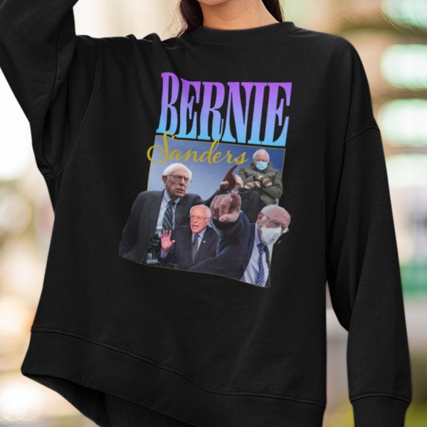 Bernie Sanders fan sweatshirt | Bernie fan | Liberal Gift | Politics Bernie Meme | Christmas Holiday gift