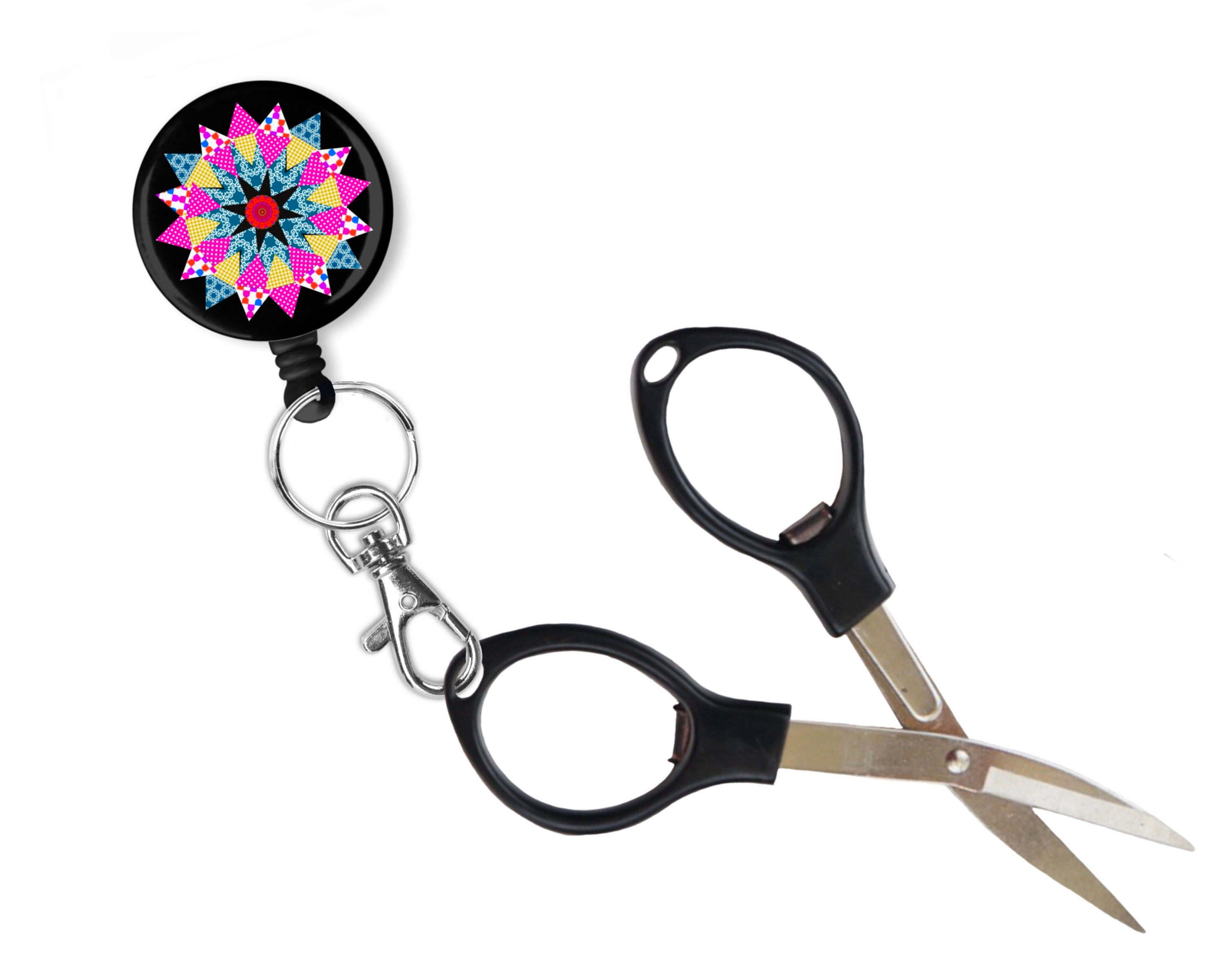 Badge Foldable Scissors 