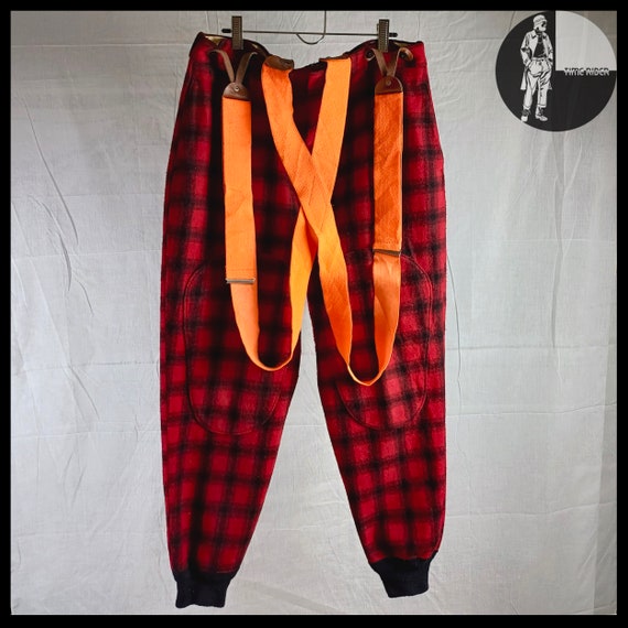 Vintage ‘40s-‘50s ‘WOOLRICH’ Buffalo Plaid Wool H… - image 1