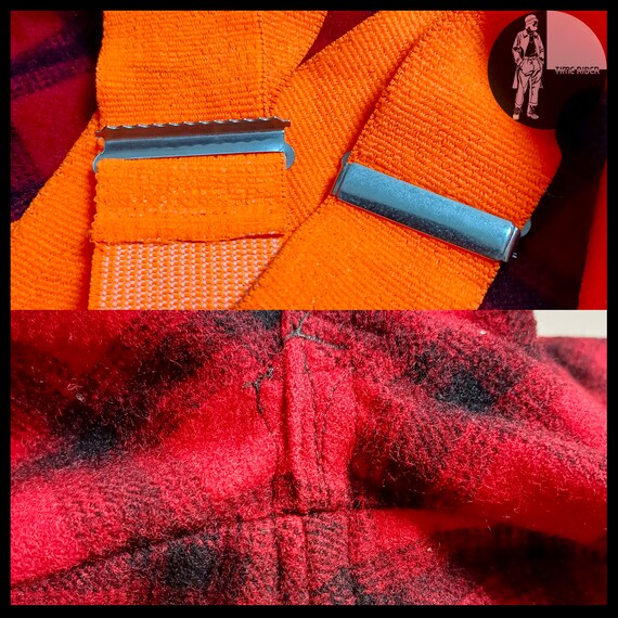Vintage ‘40s-‘50s ‘WOOLRICH’ Buffalo Plaid Wool H… - image 10