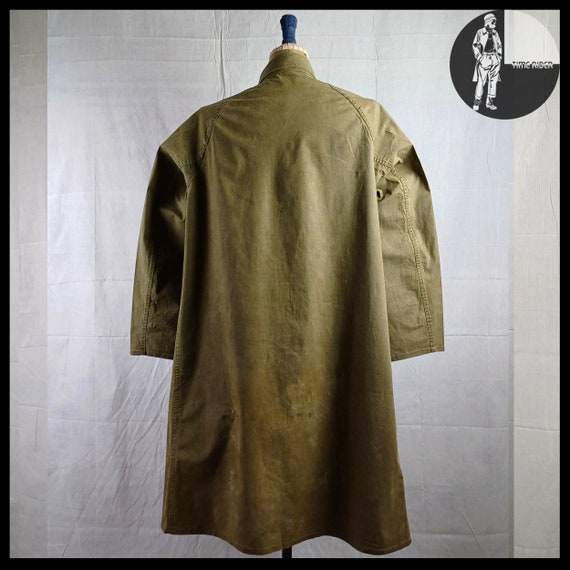 Vintage WWII April 3rd 1944 Dated US Army Raincoat - image 4