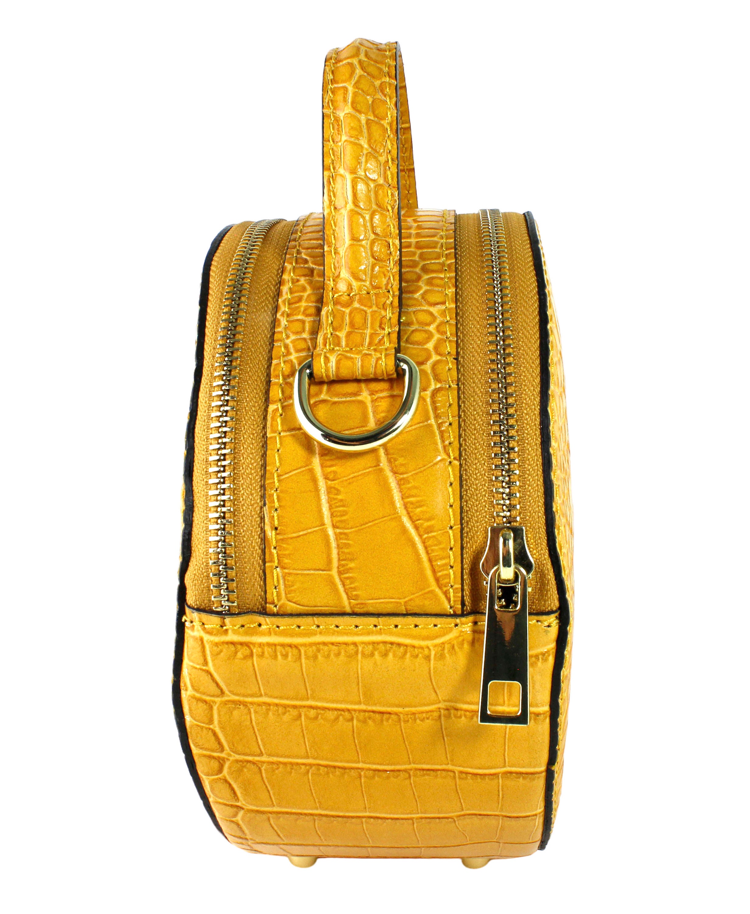 Celia Embossed Crocodile Bag