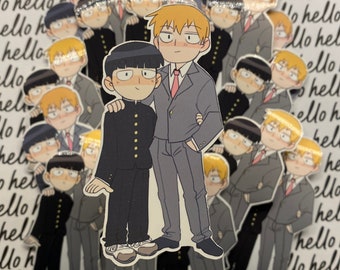 Reigen & Mob 2.5" Vinyl Stickers