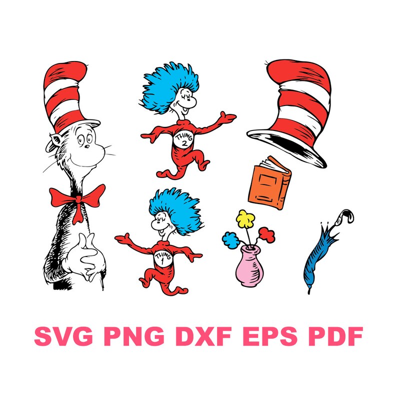 Download Dr seuss svg Dr Seuss bundle svg Dr seussDr seuss png one ...