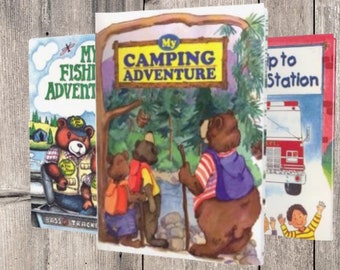 Personalized Children Book Camping Adventure Personalized Children Gift Book For Kids Place My Name In A Book Personalised Book For Children