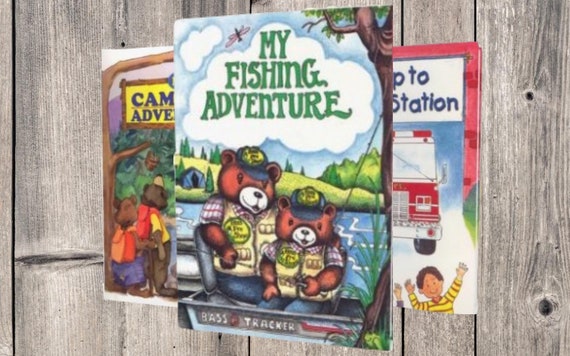Personalized Children Book Fishing Adventure Personalized Children Gift Book  for Kids Place My Name in A Book Personalised Book for Children 