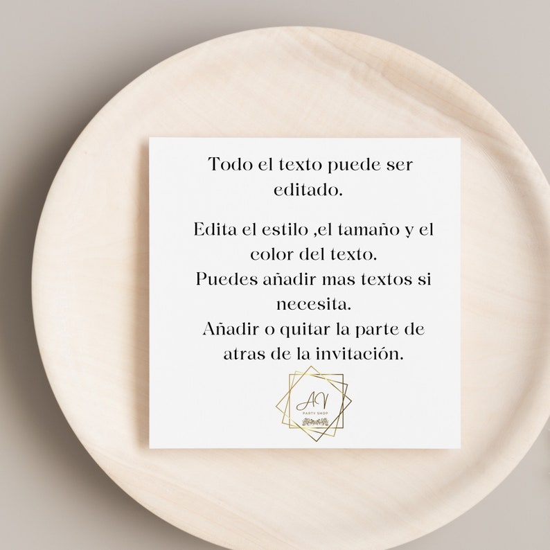 Spanish Baby Shower Printable Invitation for Girl Invitación Etsy
