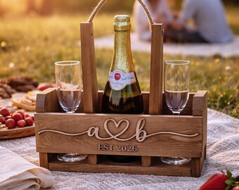 Personalized Wedding Gift -Rustic Custom Gifts for Couple, Housewarming Gift, Custom Engagement Gift, Bridal Shower gift.