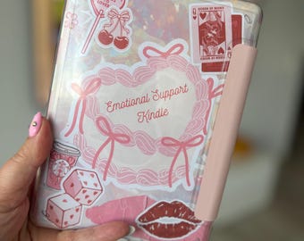Inserto para Kindle Disco Coquette – Diseño estético imprimible, BookTok Reader (Descarga digital)