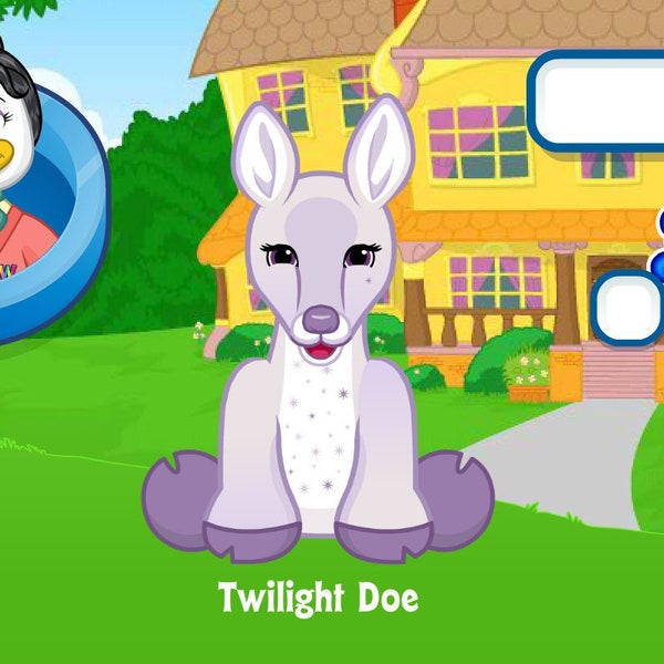 Webkinz Twilight Doe Virtual Pet Adoption Code - Promo Pet - Digital Code - Webkinz Classic - Code Only