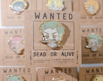 OP Anime Pirate Friends | Enamel Pins