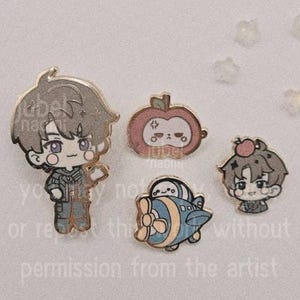 Caleb Enamel Pins | Love & Deepspace
