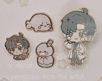 Zayne Enamel Pins | Love & Deepspace