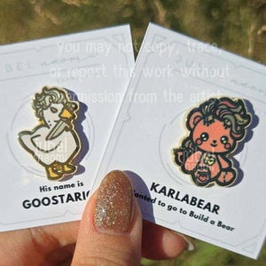 BG3 | Astarion Shadowheart Karlach Goostarion | Enamel Pins