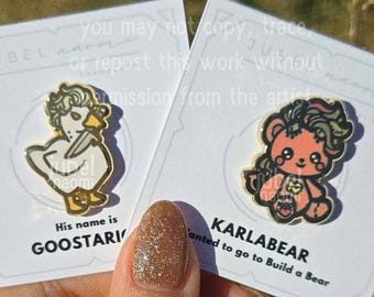 BG3 | Astarion Shadowheart Karlach Goostarion | Enamel Pins