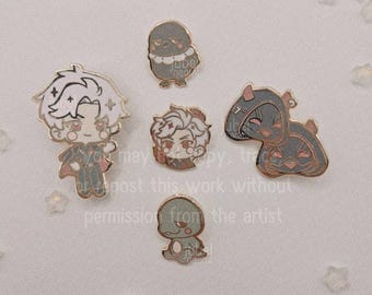 Sylus Enamel Pins | Love & Deepspace