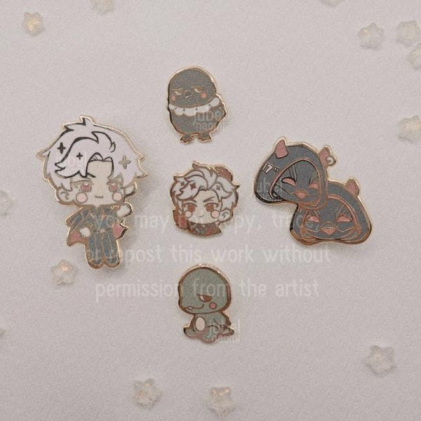 Sylus Enamel Pins | Love & Deepspace