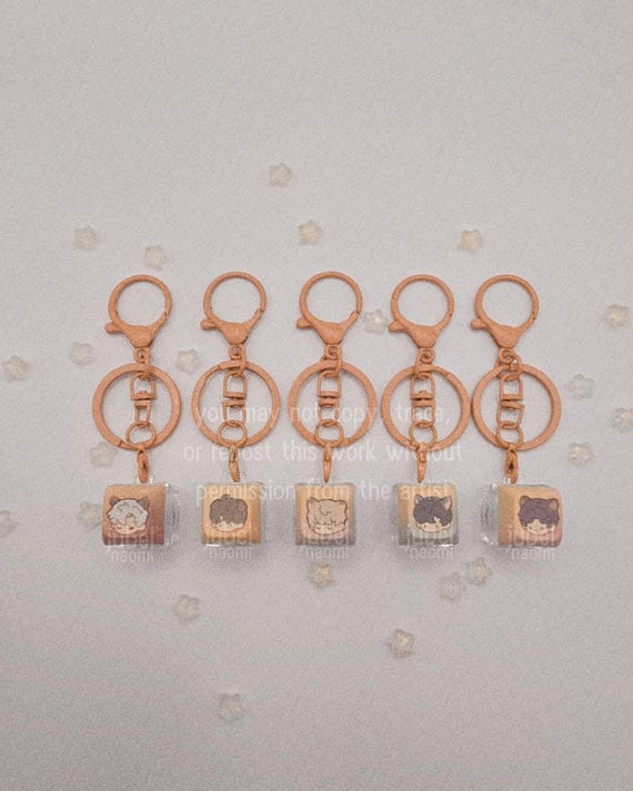 Keycap Keychain Clicky Fidget | Love & Deepspace: Sylus Caleb