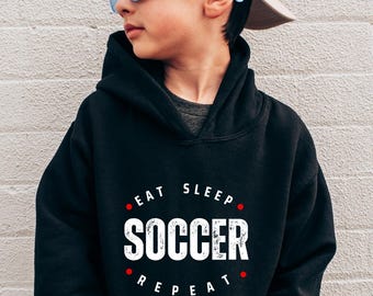 Soccer Kids Youth Hoodie, Soccer Lover Gift