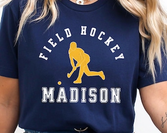 Custom Field Hockey Hoodie, Personalized Field Hockey Shirt, Field Hockey Team Name Sweatshirt, Youth Hockey Hoodie, Adults & Youth Unisex