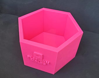 NEW! Deep Pour Hexagon Silicone Mold - Floral Preservation, Epoxy Resin or Concrete Casting