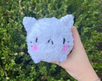 fluffy cat | amigurumi cat, crochet cat, crochet gifts, fluffy crochet