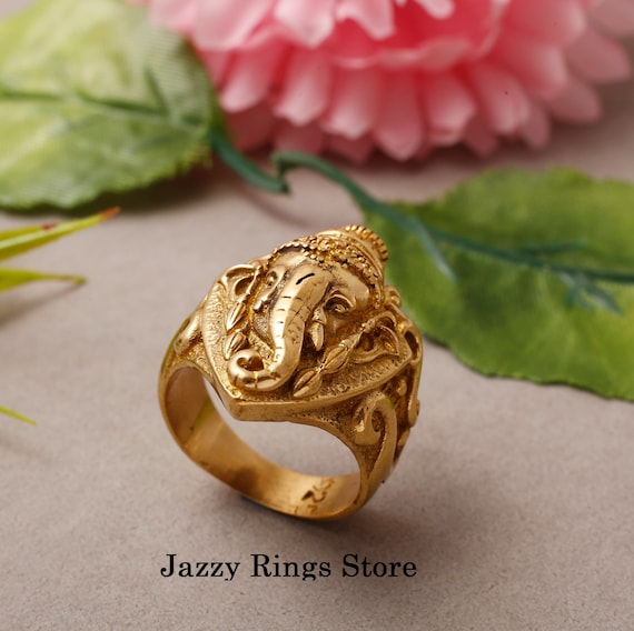 Ganpati design ring clearance