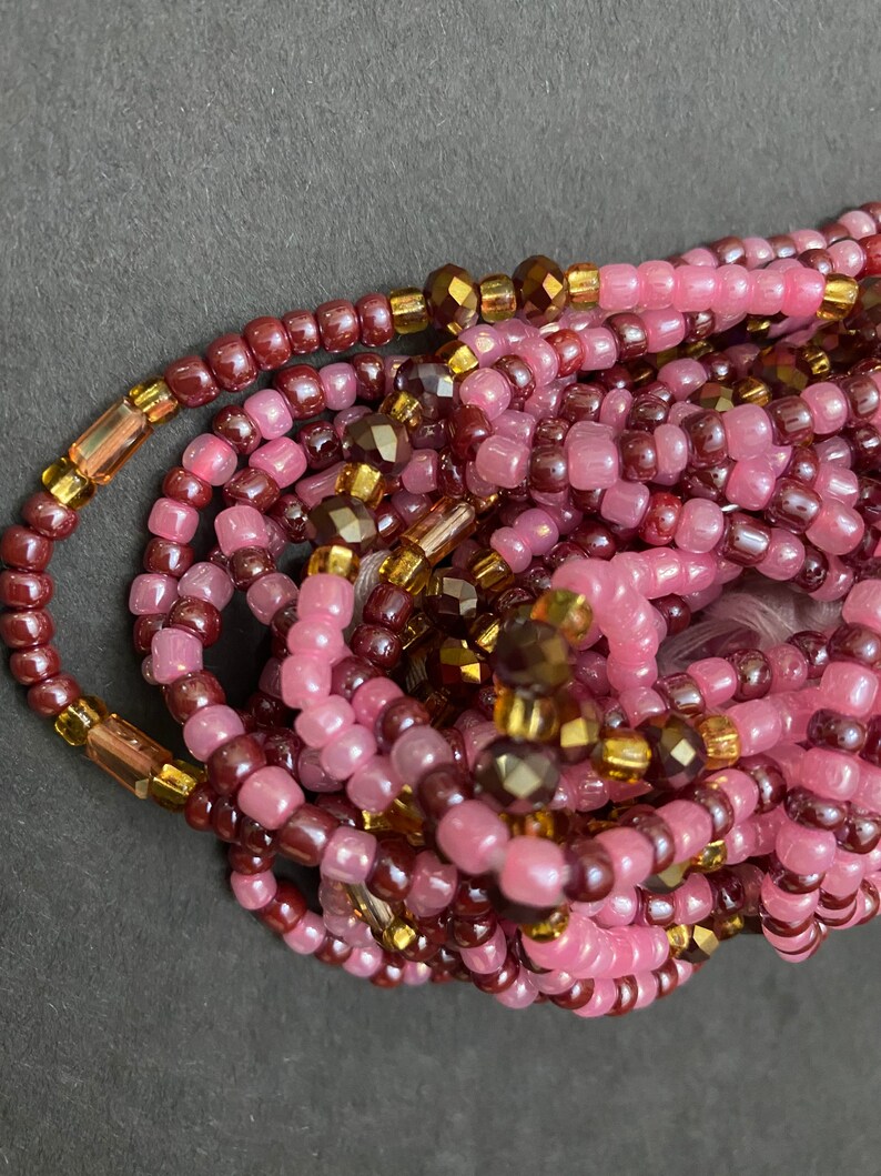 Stomach beads African waist beads Bundle of 3-Original African beads