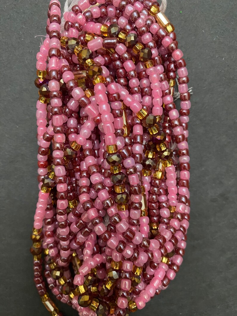 Stomach beads African waist beads Bundle of 3-Original African beads