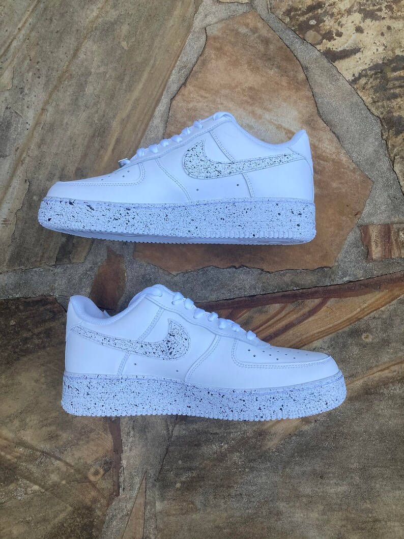 Custom Air Force 1 Cookies N' Cream Design | Etsy