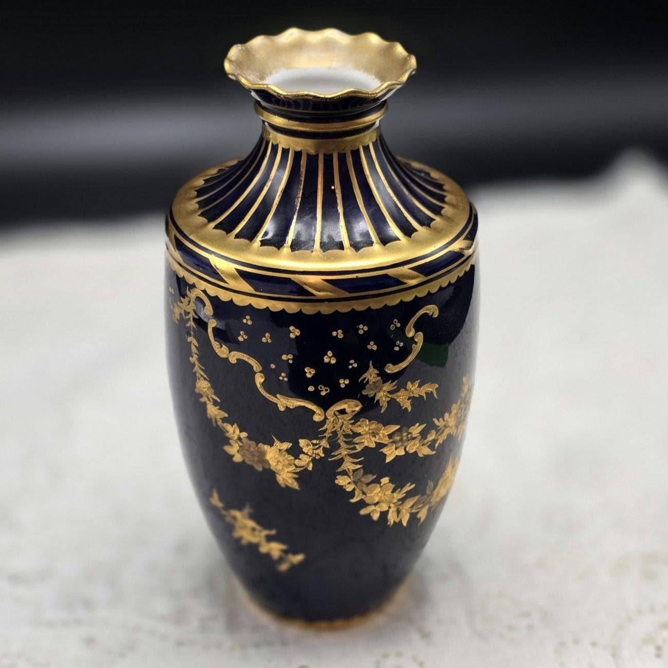 Antique Royal Crown Derby Vase - Etsy