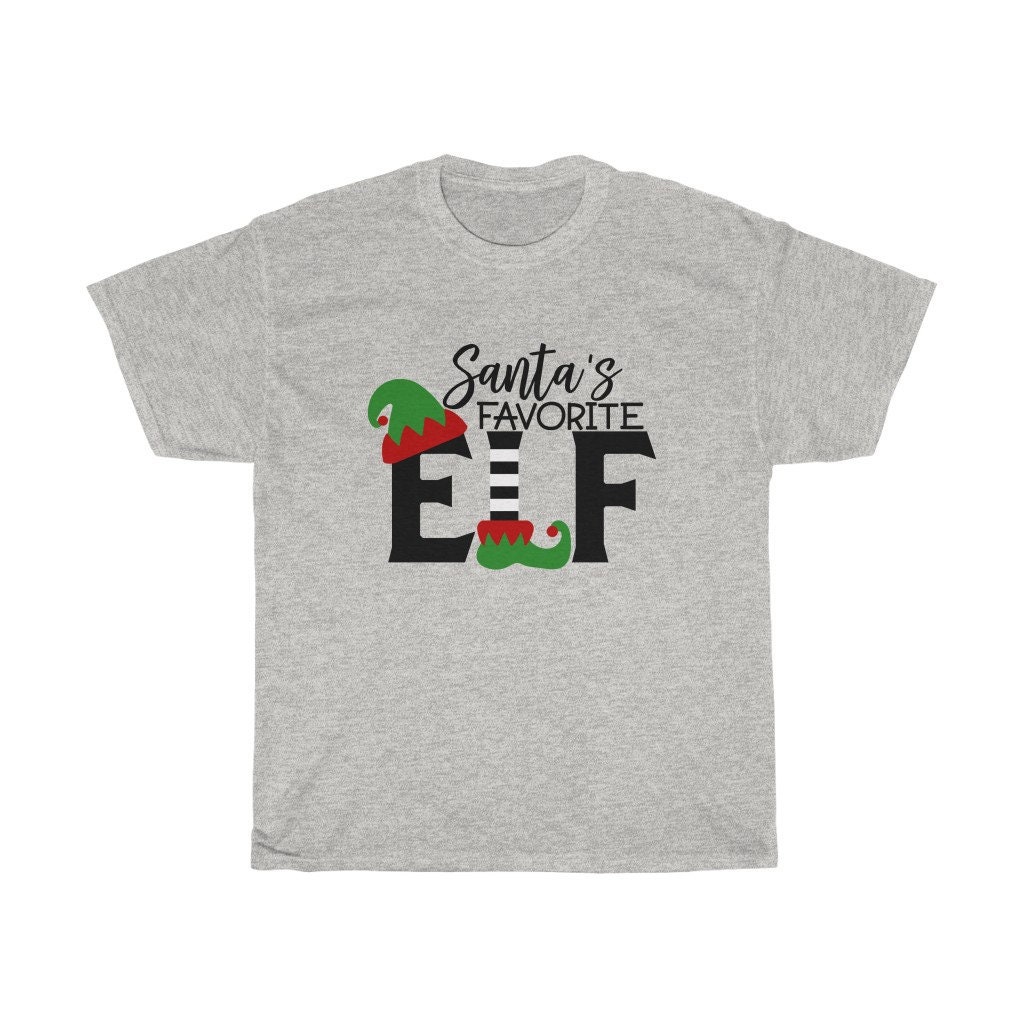 Elf on the Shelf TShirt Elf Christmas Shirt Santas Favorite Etsy