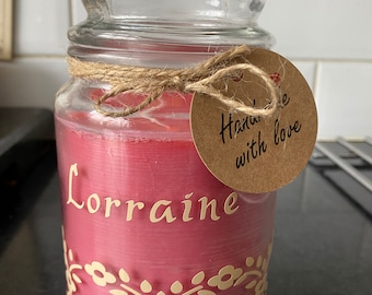 Personalised Handmade Candles