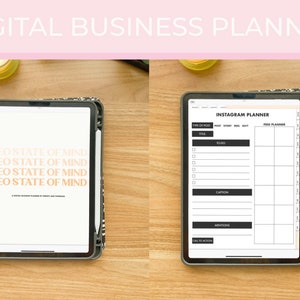 Digital Business Planner | iPad Planner | Small business | Social Media | Product Planner | GoodNotes | Inventory | Marketing | Zoomnotes |