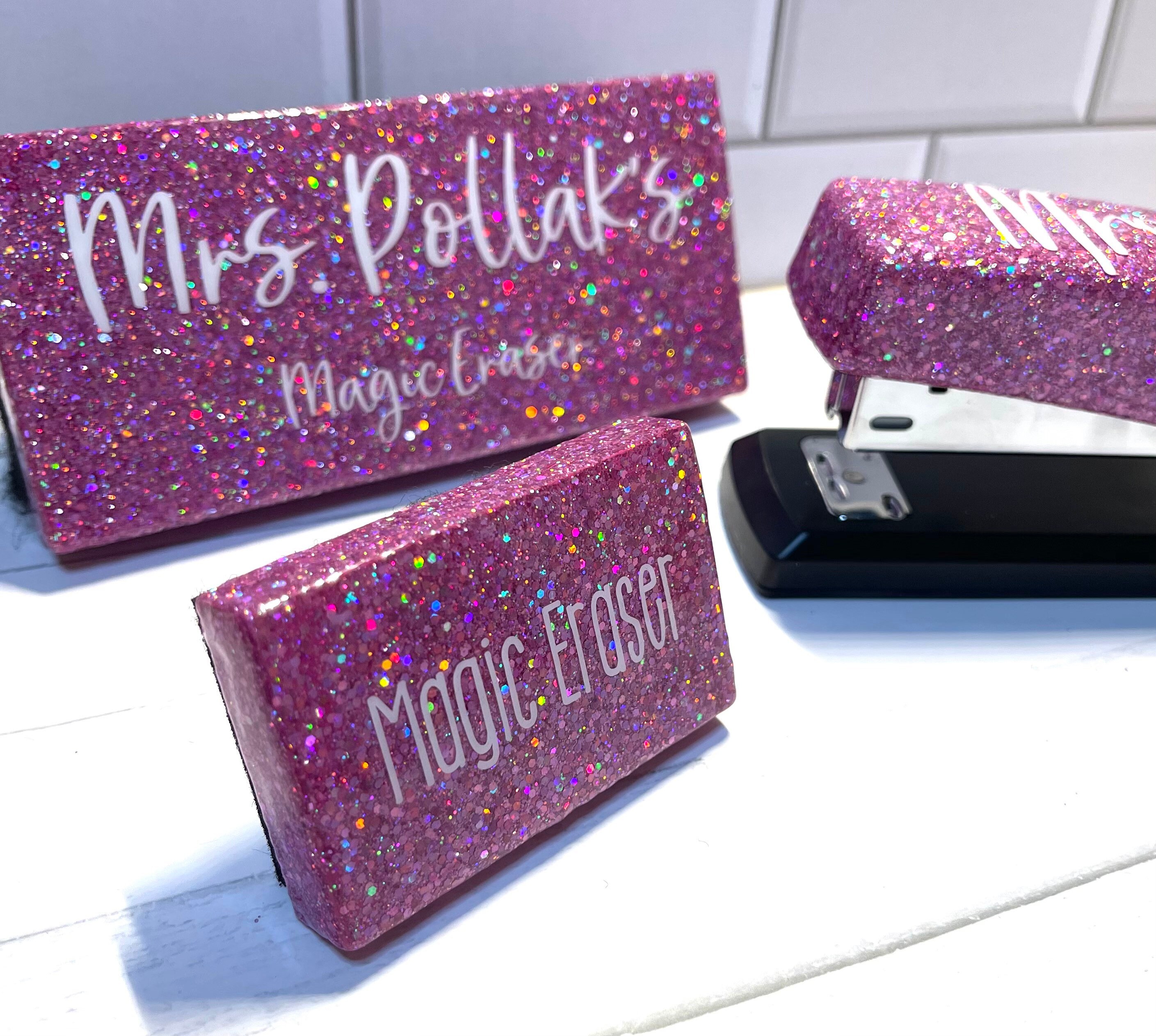 Personalized Stapler / Dry Eraser / Mini Dry Eraser / Teacher Etsy