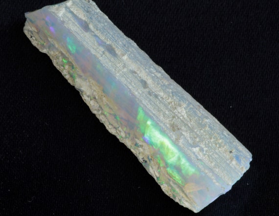Rough Opal Stick, AAA Grade Rough Opal, Opalized Tree Branch, Opal Crystal, Opal Jewelry Making, Natural Ethiopian Opal Rough Stone