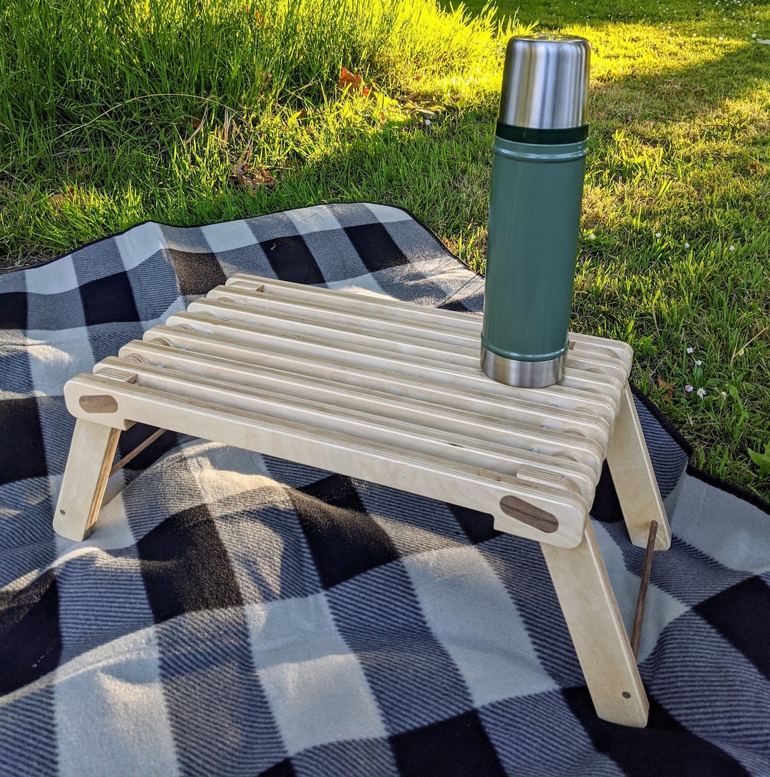 Folding Wooden Picnic Table Etsy