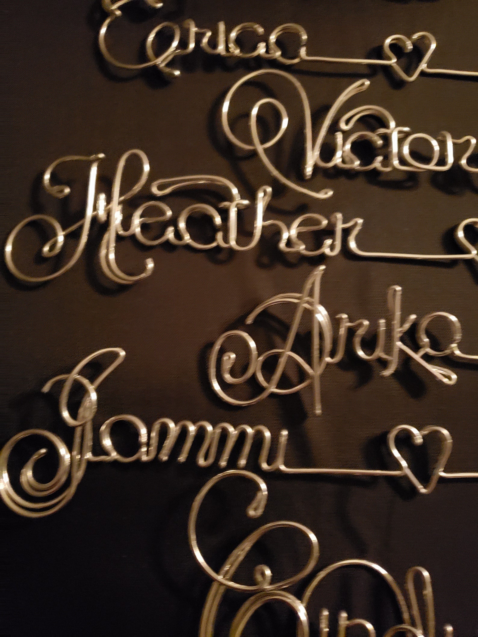 Wire names for any occasion Etsy