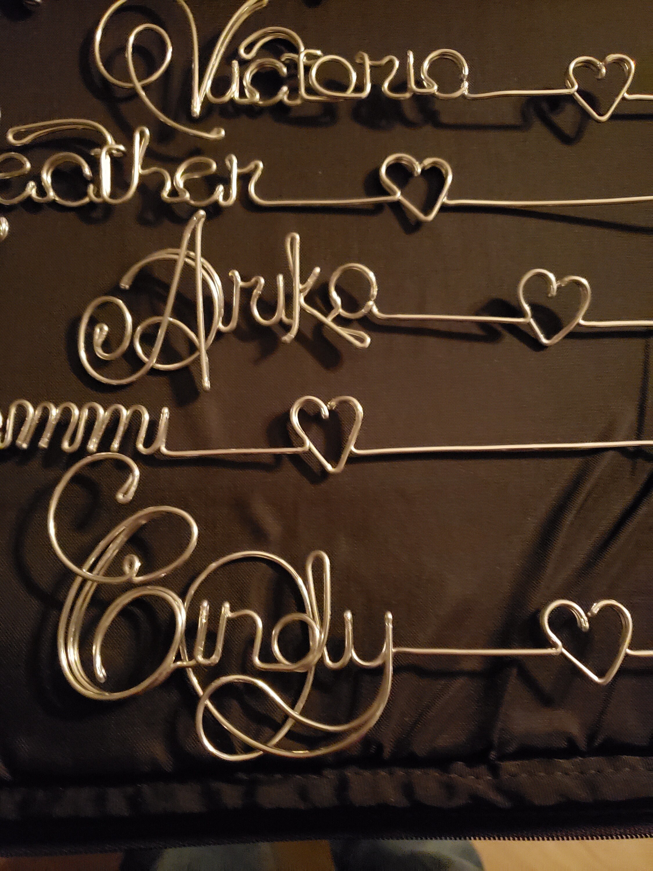 Wire names for any occasion Etsy